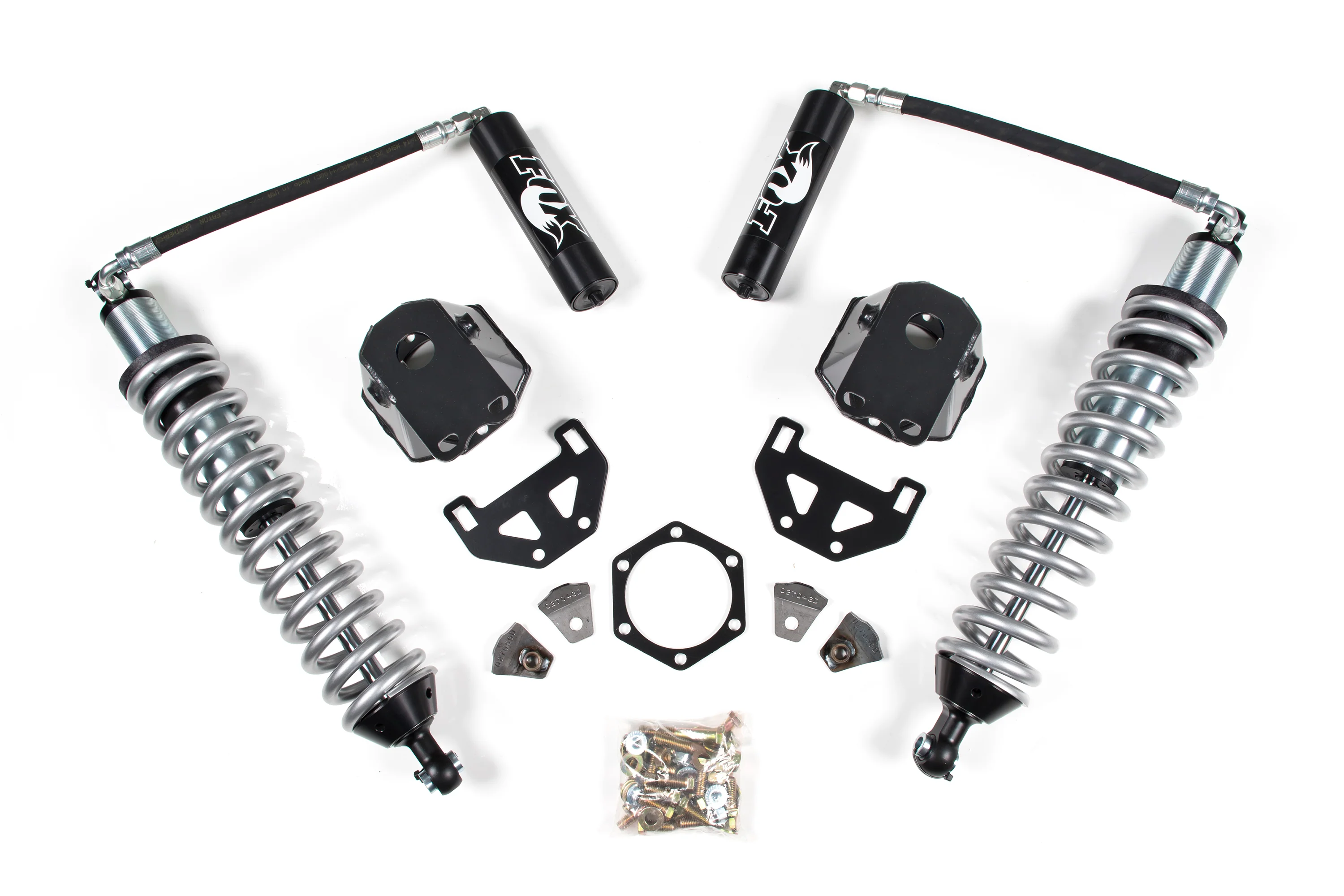 FOX 2.5 Coilover Conversion Upgrade - 8 Inch Lift | Factory Series | Dodge Ram 2500 (03-13) & 3500 (03-12) 4WD | Diesel