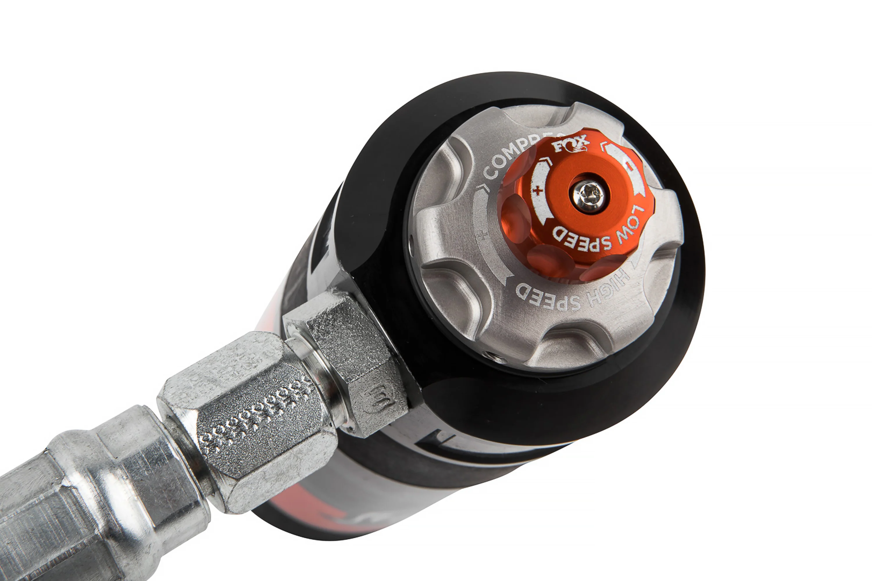 FOX 2.5 Coilover Shocks w/ DSC Reservoir | 8-9 Inch Lift | Performance Elite Series | Ford F250 / F350 Super Duty (8 Inch Lift: 05-19) | (9 Inch Lift: 20-26) 4WD - Image 4