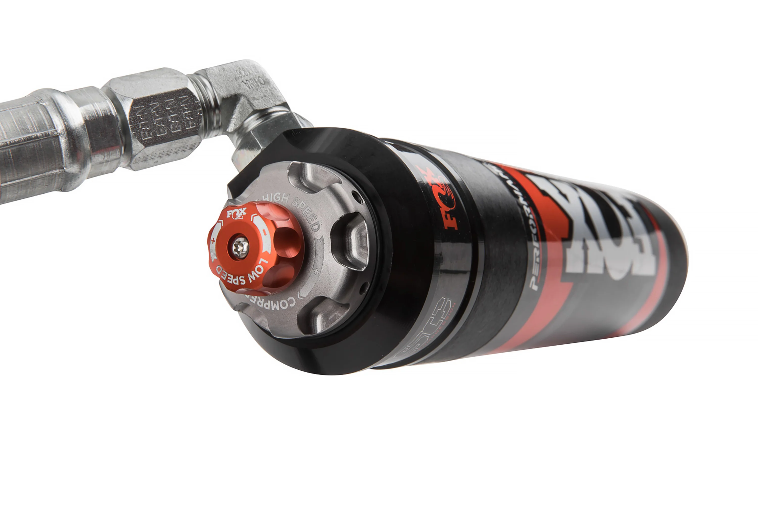 FOX 2.5 Coilover Shocks w/ DSC Reservoir Adjuster | 2-3 Inch Lift | Performance Elite Series | Ram 1500 (19-26) 4WD - Image 4