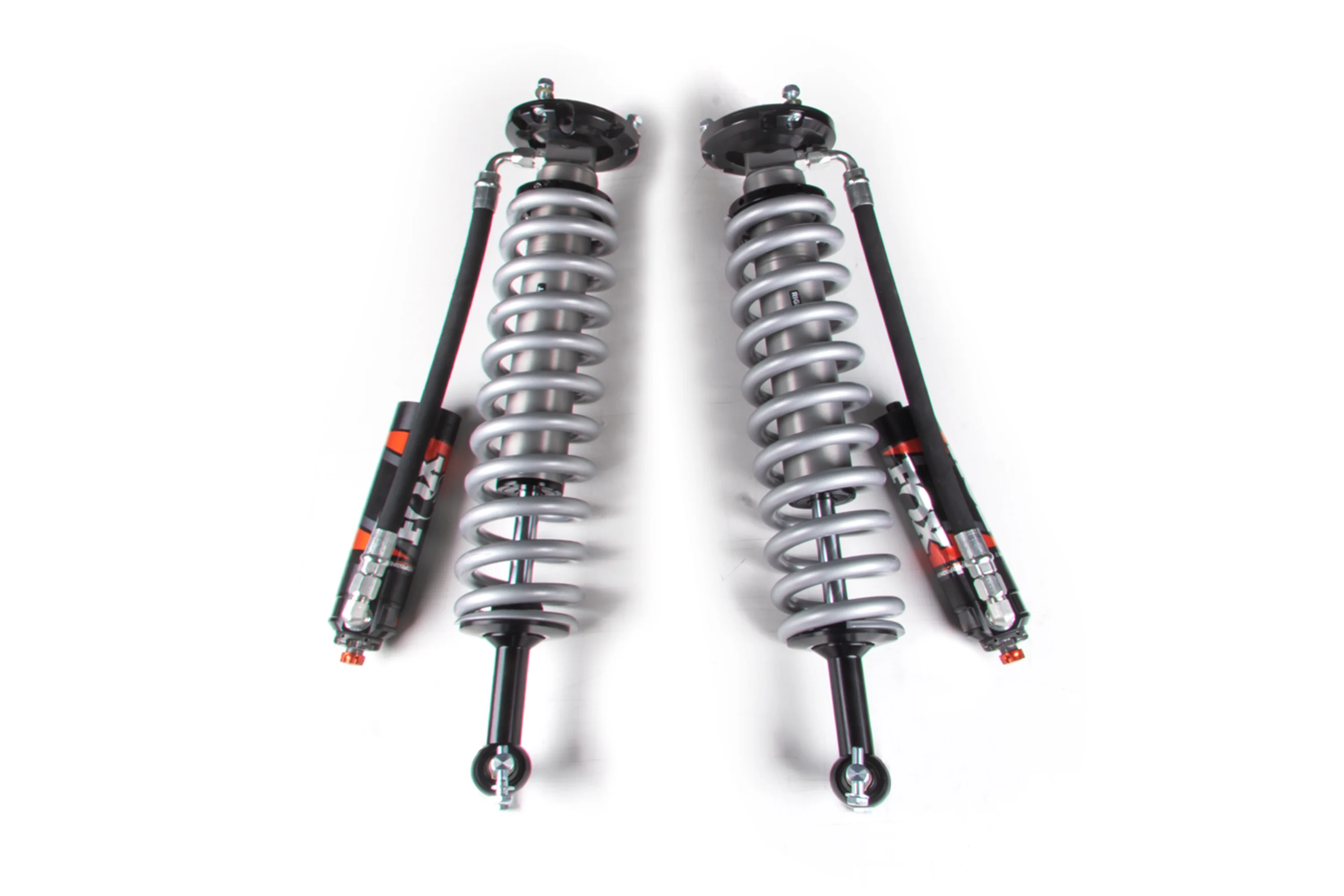 FOX 2.5 Coilover Shocks w/ DSC Reservoir Adjuster | 4 Inch Lift | Performance Elite Series | Chevy Silverado and GMC Sierra 1500 (19-26)