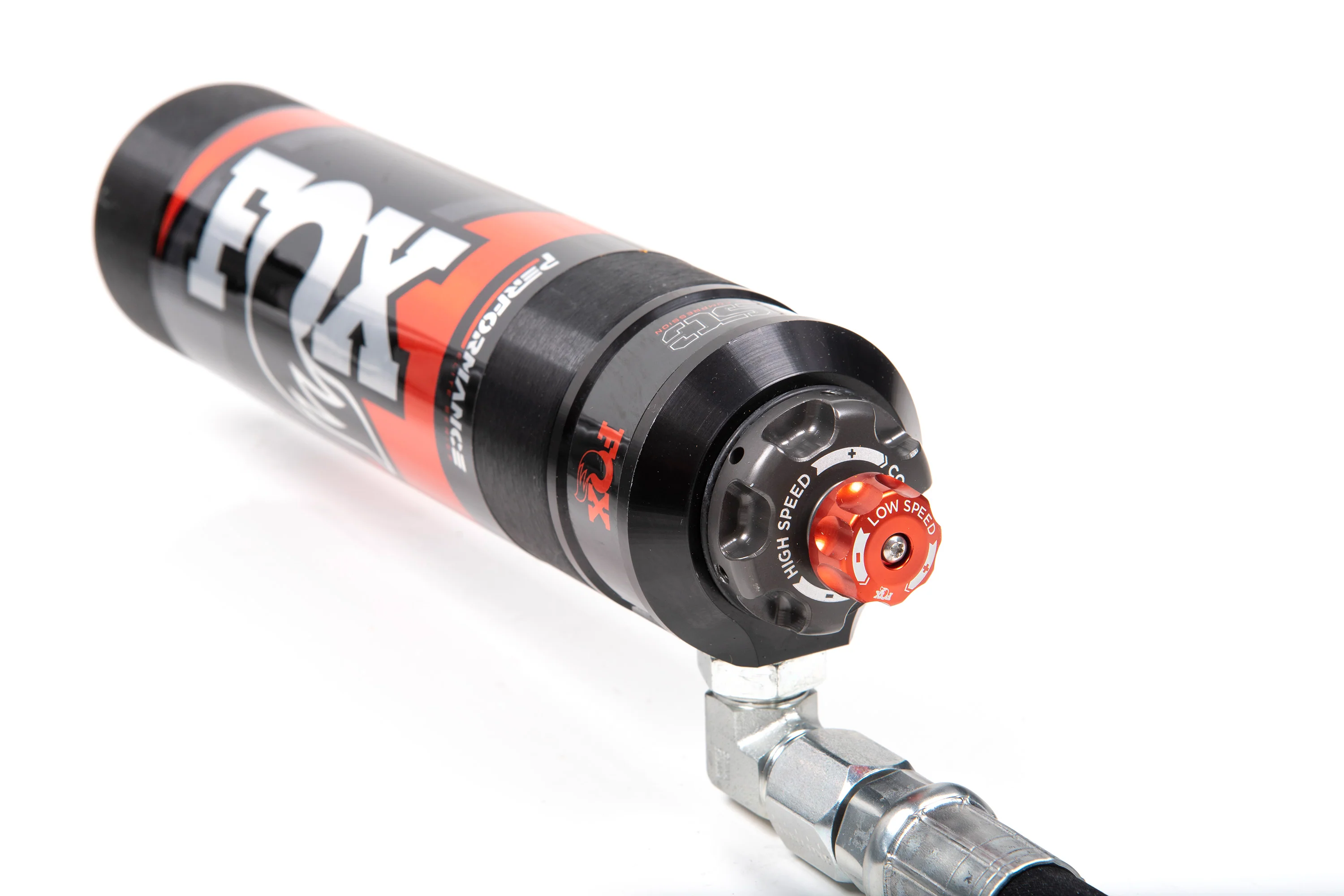 FOX 2.5 Coilover Shocks w/ DSC Reservoir Adjuster | 4 Inch Lift | Performance Elite Series | Ford F150 (15-25) 4WD - Image 4