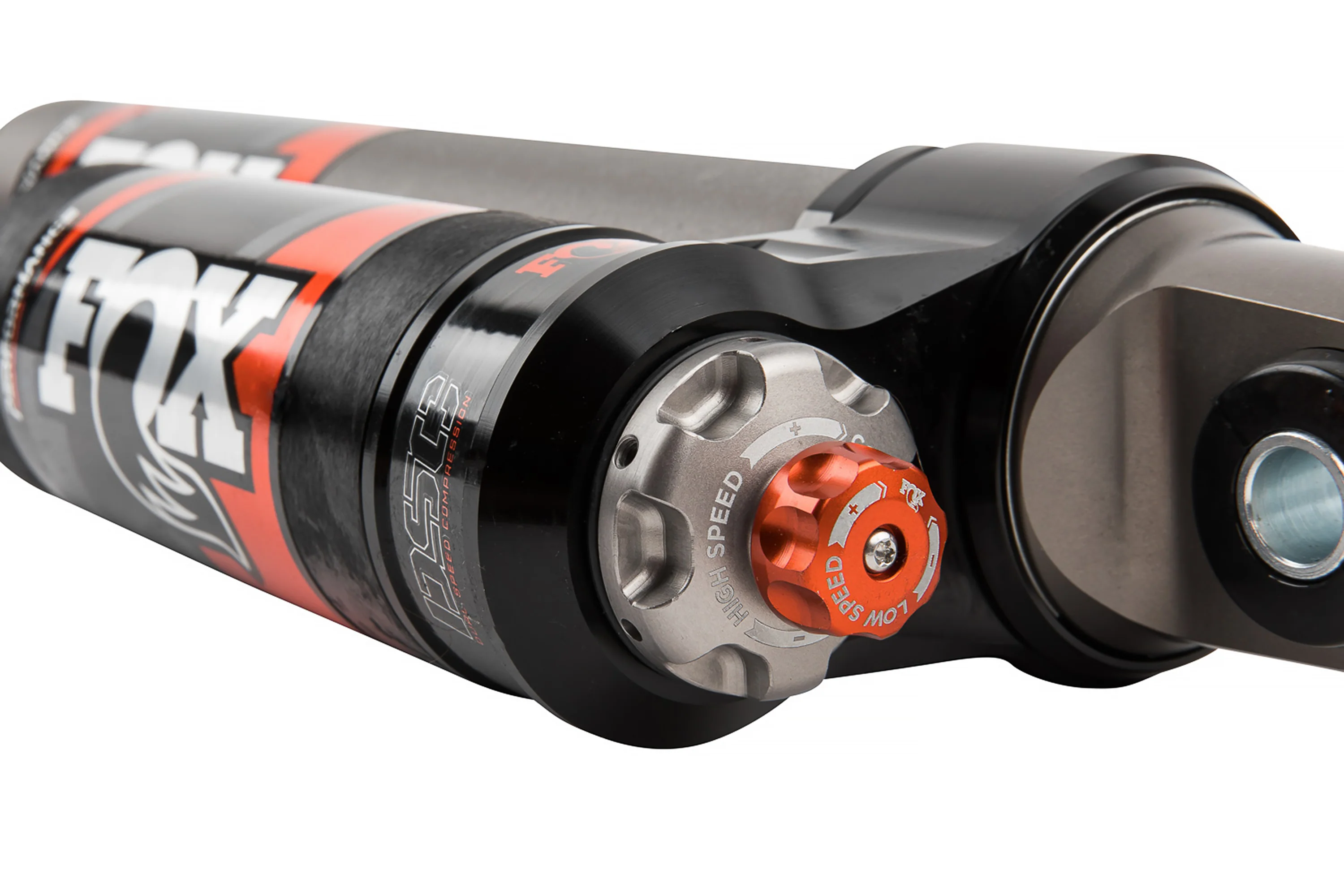 FOX 2.5 Rear Shocks w/ DSC Reservoir | 0-1.5 Inch Lift | Performance Elite Series | Ram 2500 (14-23) and 3500 (13-23) 4WD - Image 2