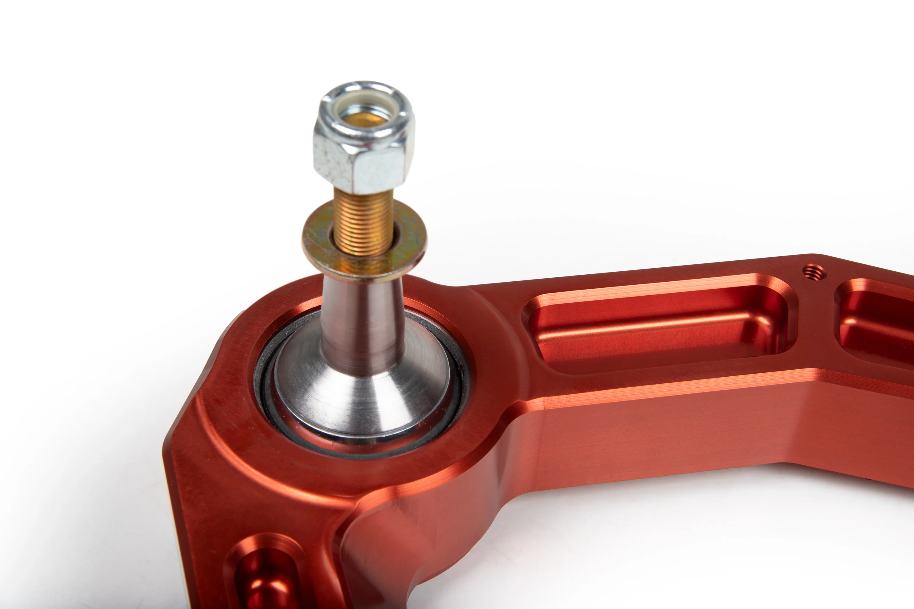 Fox Factory Billet Upper Control Arm Kit | Orange | Chevy Silverado or GMC Sierra 1500 (19-25) 4WD - Image 3
