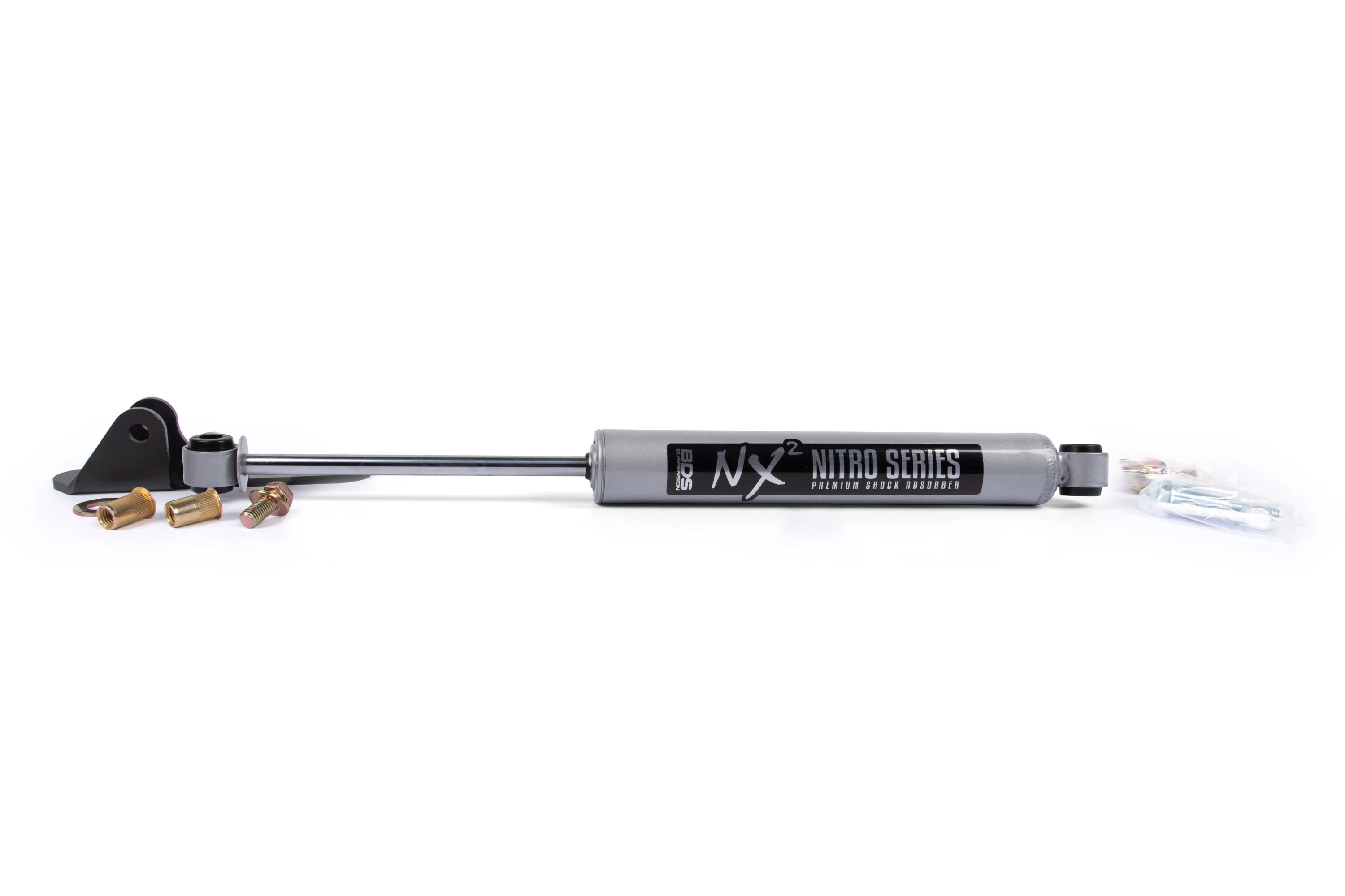 Single Steering Stabilizer Kit w/ NX2 Shock | Chevy Silverado & GMC Sierra 2500/3500HD (16-26) 4WD