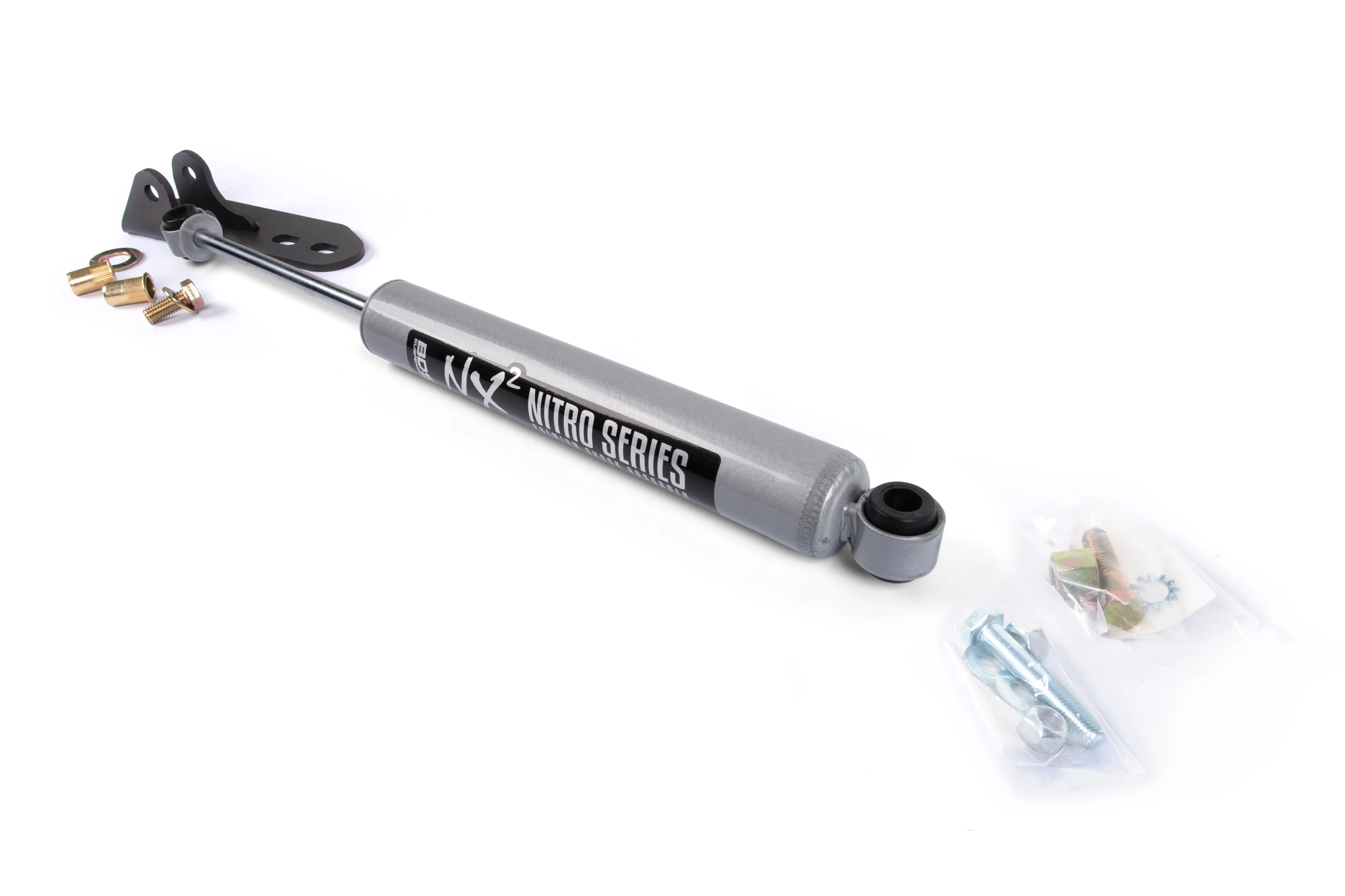 Single Steering Stabilizer Kit w/ NX2 Shock | Chevy Silverado & GMC Sierra 2500/3500HD (16-26) 4WD - Image 4