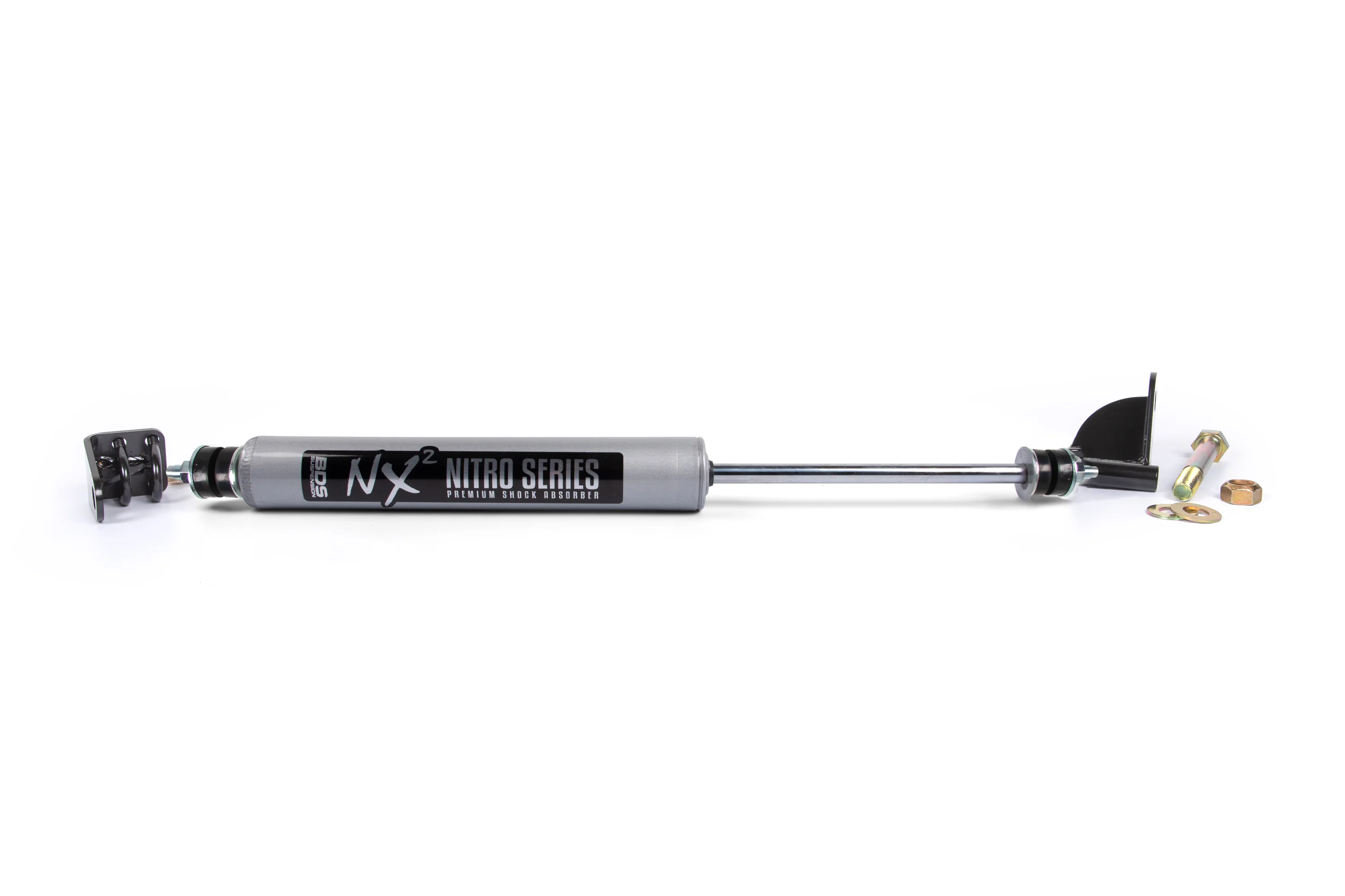 Single Steering Stabilizer Kit w/ NX2 Shock | Ford F150 (04-08) 4WD | With BDS Strut Spacers - Image 2