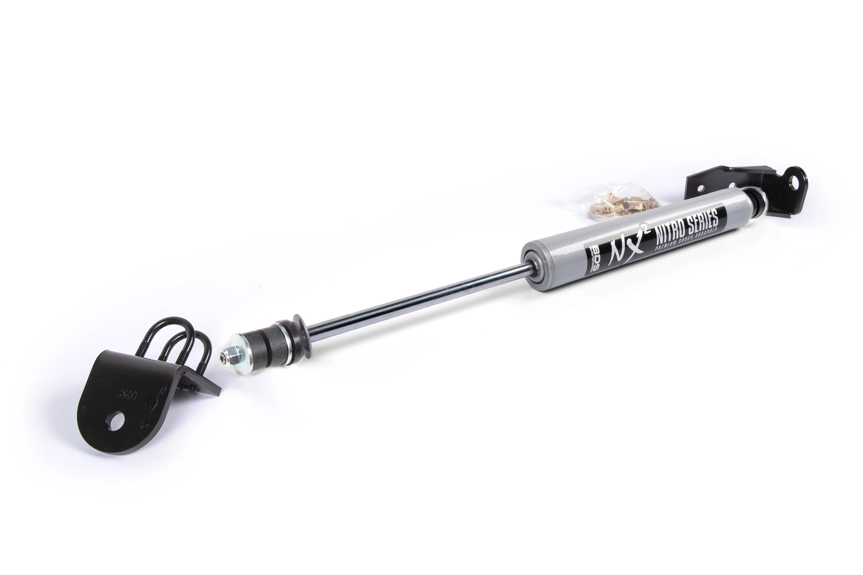 Single Steering Stabilizer Kit w/ NX2 Shock | Ford F150 (80-96), Ranger (83-97) & Bronco II (83-90) 4WD - Image 3